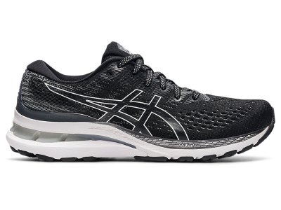 Tenis Para Correr Asics Gel-kayano 28 Mujer Negros Blancos | MX0991-526