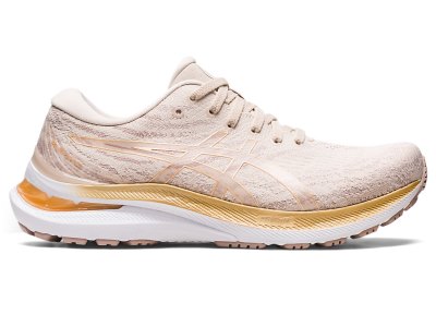 Tenis Para Correr Asics Gel-kayano 29 Mujer Beige Amarillos | MX5648-353