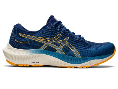 Tenis Para Correr Asics Gel-kayano Lite 3 Hombre Azur Amarillos | MX0228-039