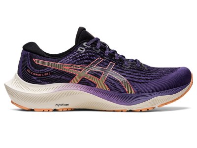 Tenis Para Correr Asics Gel-kayano Lite 3 Mujer Morados Naranjas Claro | MX5454-406