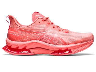 Tenis Para Correr Asics Gel-kinsei Blast LE 2 Mujer Coral Blancos | MX1035-603