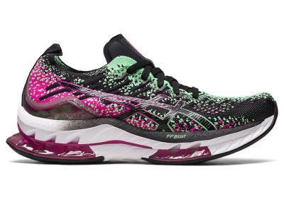 Tenis Para Correr Asics Gel-kinsei Blast Mujer Negros Rosas | MX7673-568