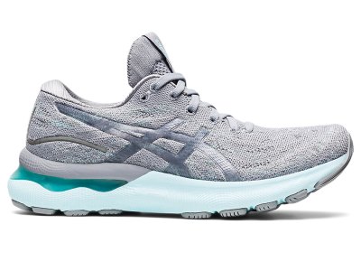 Tenis Para Correr Asics Gel-nimbus 24 Mk Mujer Grises Grises | MX5922-307