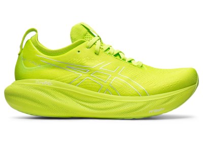 Tenis Para Correr Asics Gel-nimbus 25 Hombre Verdes Claro Blancos | MX9281-752