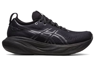 Tenis Para Correr Asics Gel-nimbus 25 Mujer Negros Grises Oscuro | MX1511-111