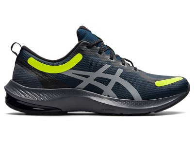 Tenis Para Correr Asics Gel-pulse 13 Awl Hombre Azules Amarillos | MX7610-475