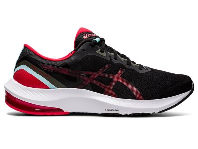 Tenis Para Correr Asics Gel-pulse 13 Hombre Negros Rojos | MX5969-544