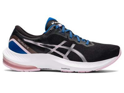 Tenis Para Correr Asics Gel-pulse 13 Mujer Negros Rosas | MX0592-838