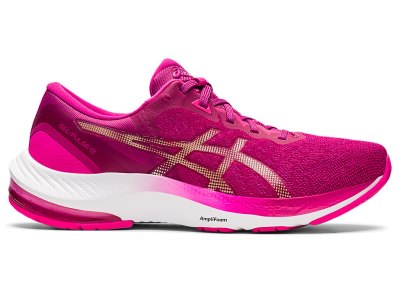 Tenis Para Correr Asics Gel-pulse 13 Mujer Fucsia Rojos Amarillos | MX7854-979