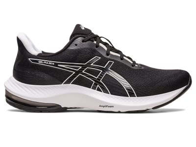 Tenis Para Correr Asics Gel-pulse 14 Mujer Negros Blancos | MX2231-759