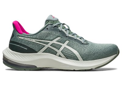 Tenis Para Correr Asics Gel-pulse 14 Mujer Grises Verdes Oscuro | MX8932-083