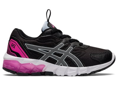 Tenis Para Correr Asics Gel-quantum 90 3 Niños Negros Azules Claro | MX1075-812