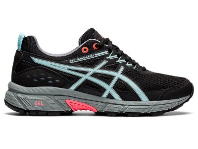 Tenis Para Correr Asics Gel-sangaku 2 Mujer Negros Azules | MX7740-020