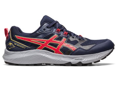 Tenis Para Correr Asics Gel-sonoma 7 Hombre Negros Rojos | MX5479-007