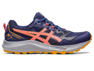 Tenis Para Correr Asics Gel-sonoma 7 Mujer Azules Azules Coral | MX5207-237