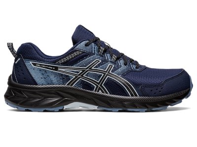 Tenis Para Correr Asics Gel-ventuRE 9 Hombre Negros Azules | MX0853-268