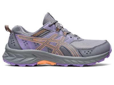 Tenis Para Correr Asics Gel-ventuRE 9 Mujer Grises Naranjas Claro | MX2011-219