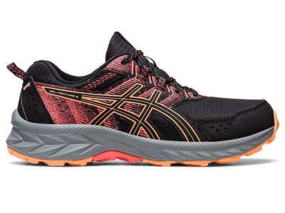 Tenis Para Correr Asics Gel-ventuRE 9 Mujer Negros Naranjas Claro | MX8503-886