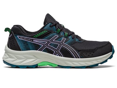 Tenis Para Correr Asics Gel-ventuRE 9 Mujer Negros Morados | MX8838-135