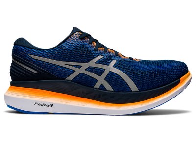 Tenis Para Correr Asics Glideride 2 Lite-show Hombre Azules Plateados | MX7236-457