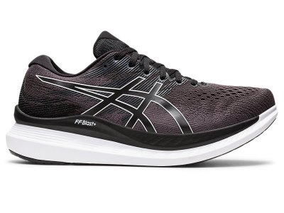 Tenis Para Correr Asics Glideride 3 Hombre Negros Blancos | MX3012-627