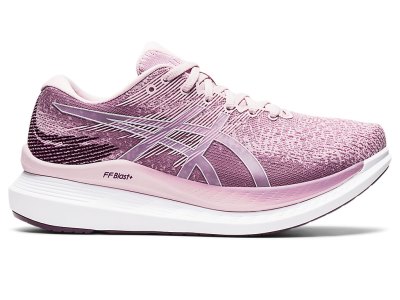 Tenis Para Correr Asics Glideride 3 Mujer Rosas Morados Oscuro | MX2318-693