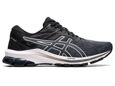 Tenis Para Correr Asics Gt-1000 10 Mujer Negros Blancos | MX6047-610