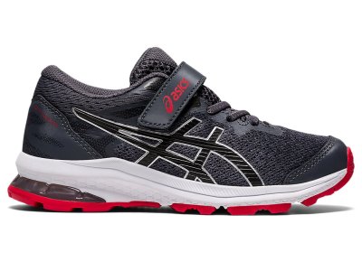 Tenis Para Correr Asics Gt-1000 10 Niños Grises Plateados | MX8693-481