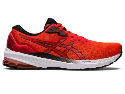 Tenis Para Correr Asics Gt-1000 11 Hombre Naranjas Negros | MX0383-861