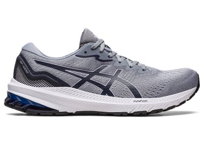 Tenis Para Correr Asics Gt-1000 11 Hombre Grises Negros | MX2284-519