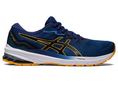 Tenis Para Correr Asics Gt-1000 11 Hombre Azur Negros | MX3229-759