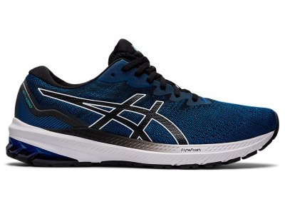 Tenis Para Correr Asics Gt-1000 11 Hombre Azules Negros | MX5460-267