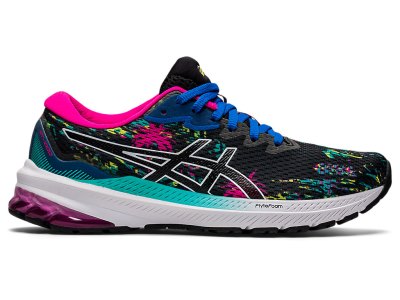 Tenis Para Correr Asics Gt-1000 11 Mujer Negros Rosas | MX1537-154