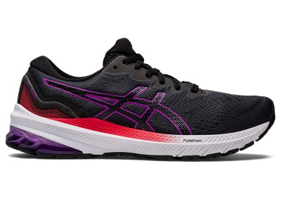 Tenis Para Correr Asics Gt-1000 11 Mujer Negros Morados | MX2662-953