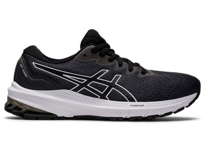 Tenis Para Correr Asics Gt-1000 11 Mujer Negros Blancos | MX3810-120