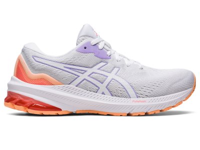 Tenis Para Correr Asics Gt-1000 11 Mujer Blancos Morados | MX5451-256