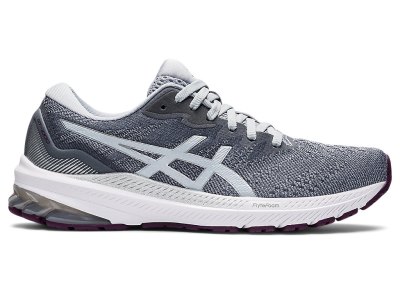 Tenis Para Correr Asics Gt-1000 11 Mujer Grises Blancos | MX9316-936