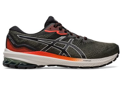 Tenis Para Correr Asics Gt-1000 11 Tr NatuRE Bathing Hombre Rojos Verde Oliva | MX2175-161