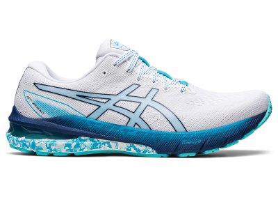 Tenis Para Correr Asics Gt-2000 10 Hombre Blancos Verde Menta | MX7960-560