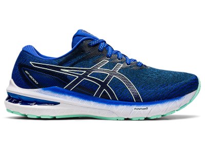 Tenis Para Correr Asics Gt-2000 10 Mujer Azules Verdes Claro | MX3828-462