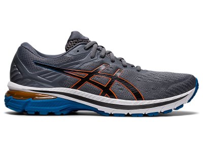 Tenis Para Correr Asics Gt-2000 9 Hombre Grises Negros | MX3357-696