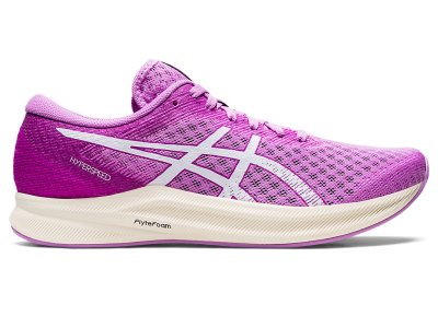 Tenis Para Correr Asics Hyper Speed 2 Mujer Lavanda Blancos | MX0353-218