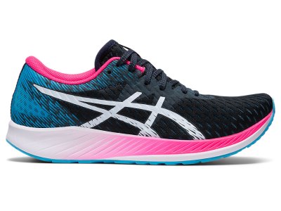 Tenis Para Correr Asics Hyper Speed Mujer Azules Blancos | MX8434-912