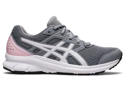 Tenis Para Correr Asics Jolt 3 (D) Mujer Grises Rosas | MX4806-976