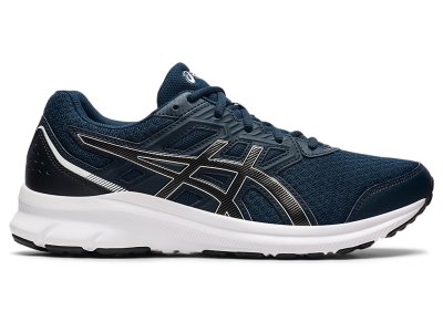 Tenis Para Correr Asics Jolt 3 Hombre Azules Negros | MX1247-092