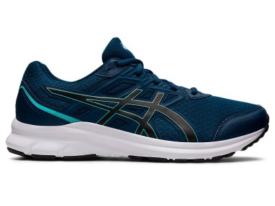 Tenis Para Correr Asics Jolt 3 Hombre Azules Negros | MX4850-026