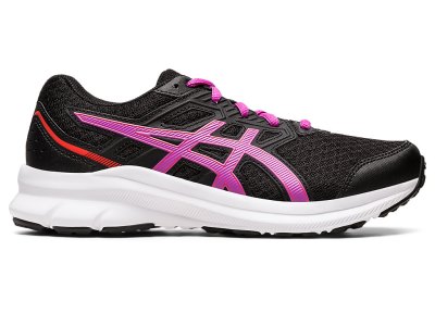 Tenis Para Correr Asics Jolt 3 Niños Negros Morados | MX3366-706