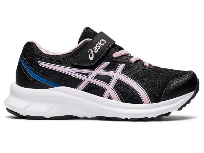 Tenis Para Correr Asics Jolt 3 Niños Negros Rosas | MX4287-945