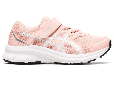 Tenis Para Correr Asics Jolt 3 Niños Rosas Blancos | MX9965-526