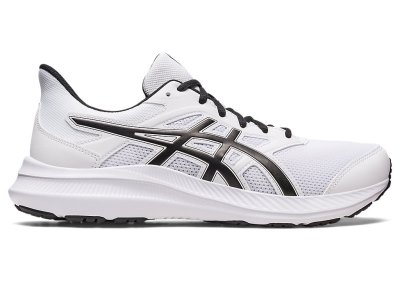 Tenis Para Correr Asics Jolt 4 Hombre Blancos Negros | MX6641-590